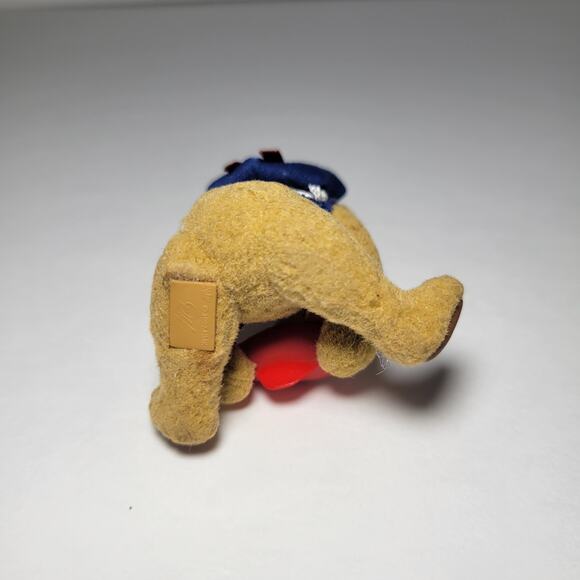 Hallmark Flocked Sailor Beer Christmas Ornament Vintage 90s - Picture 3 of 4